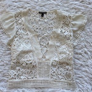 Lace express top